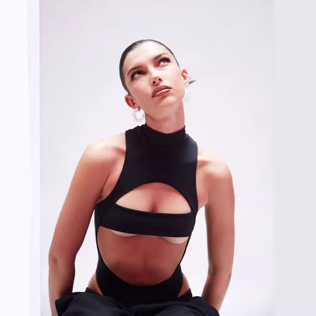 navel slimming jumpsuit