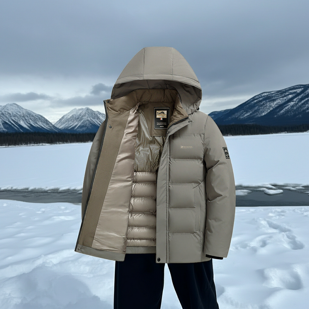 Oversized Cotton Thermal Winter Jacket