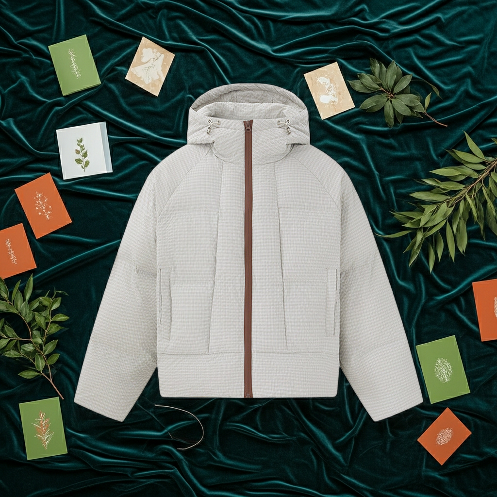 Plaid Patchwork Cotton Coat