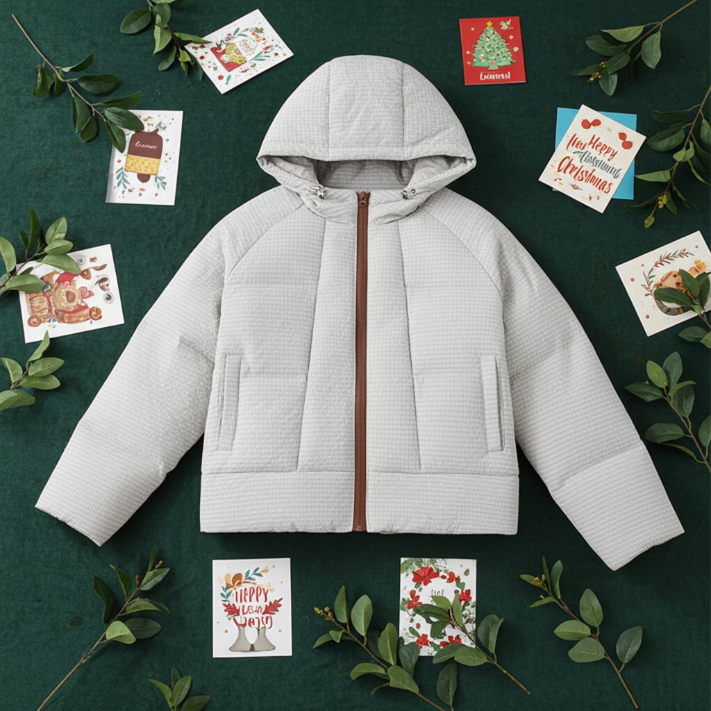 Plaid Patchwork Cotton Coat