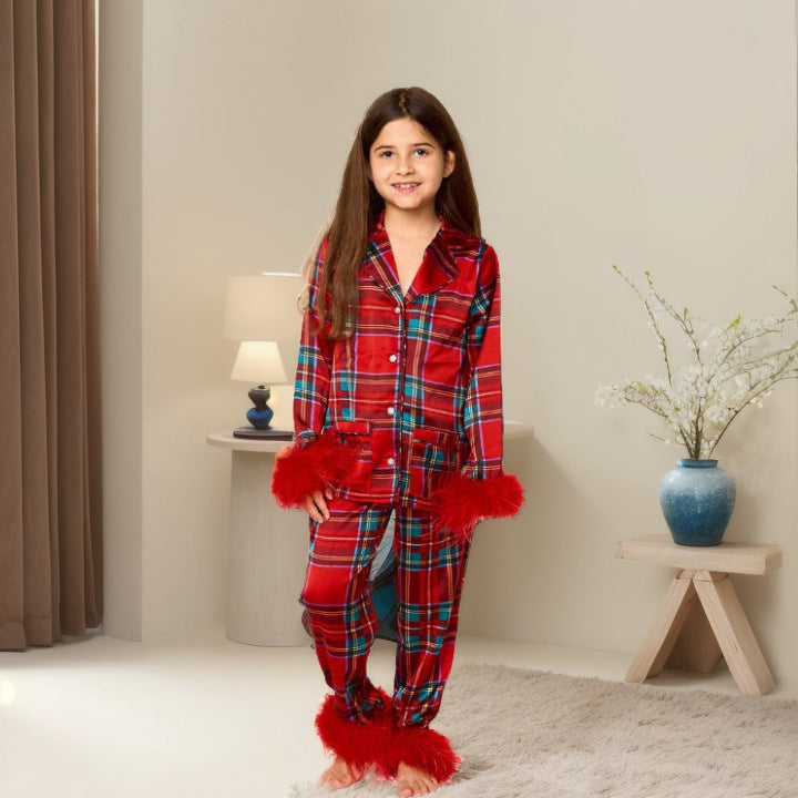 Youth Christmas pajamas set