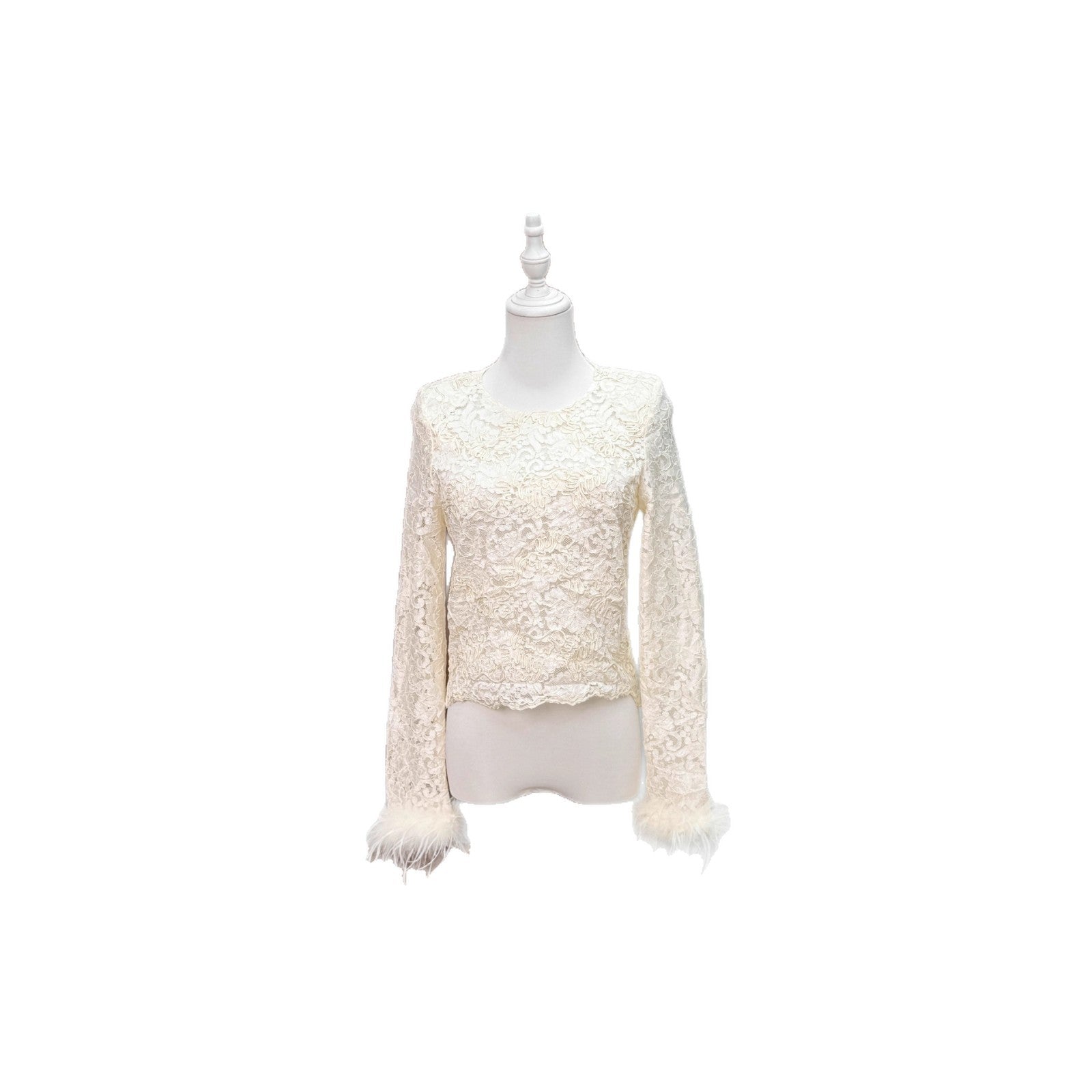 Women's slim lace top