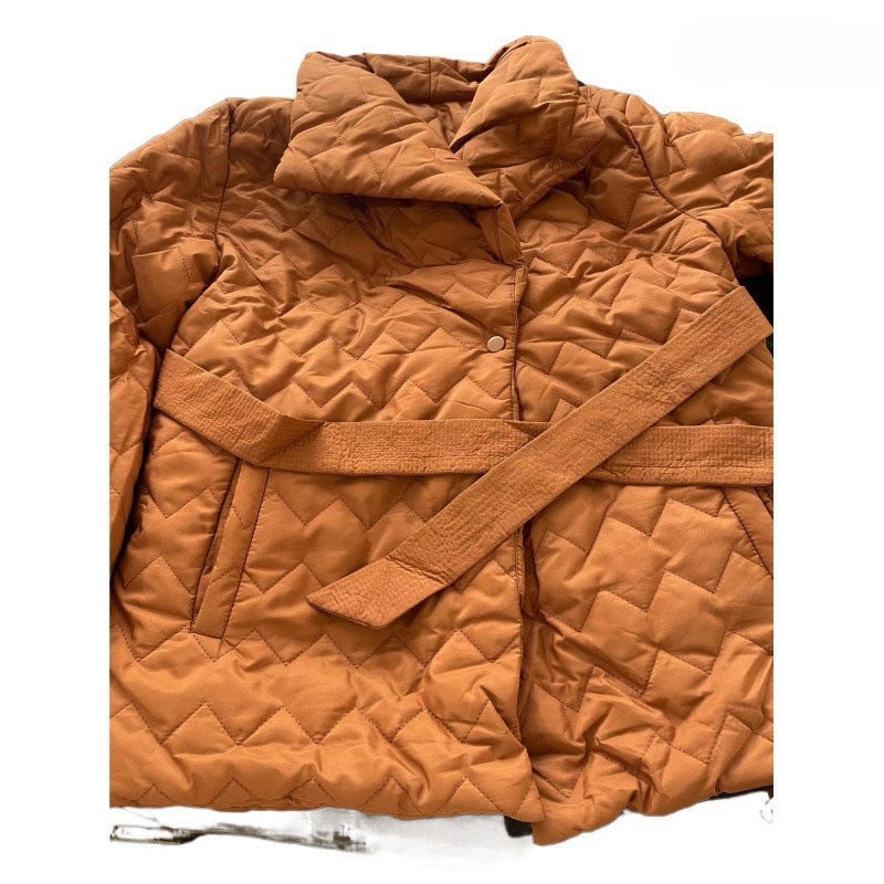 Plus Size Cotton Versatile Coat