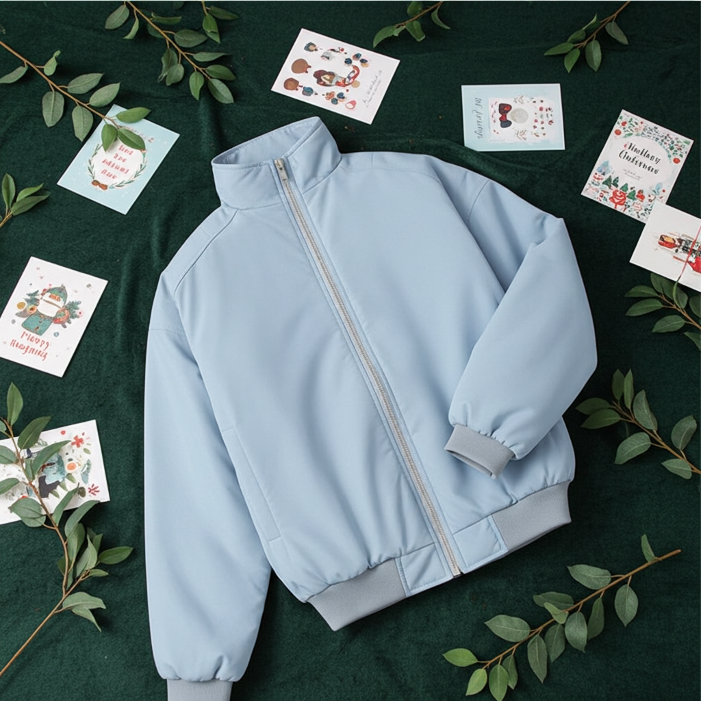 Cotton Stand-up Collar Versatile coat