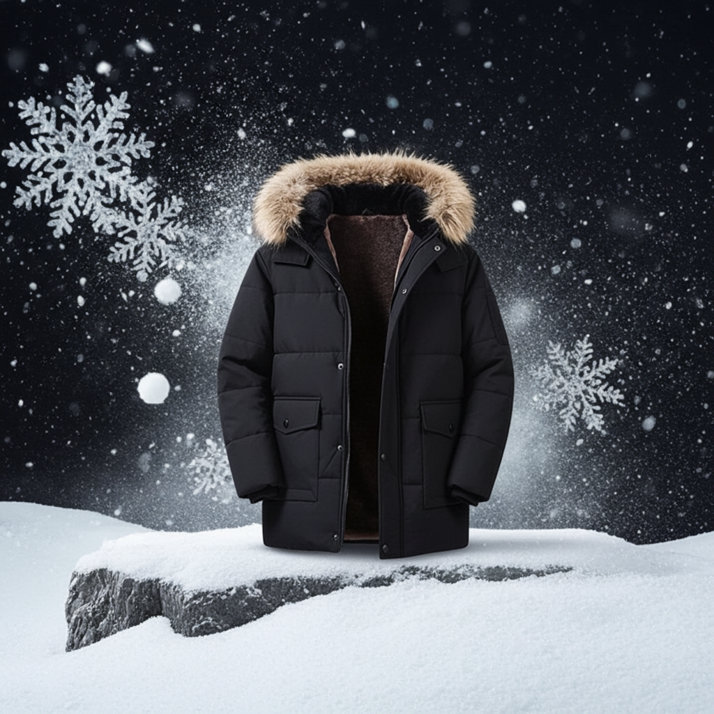 Velvet thickened men's cotton clothing