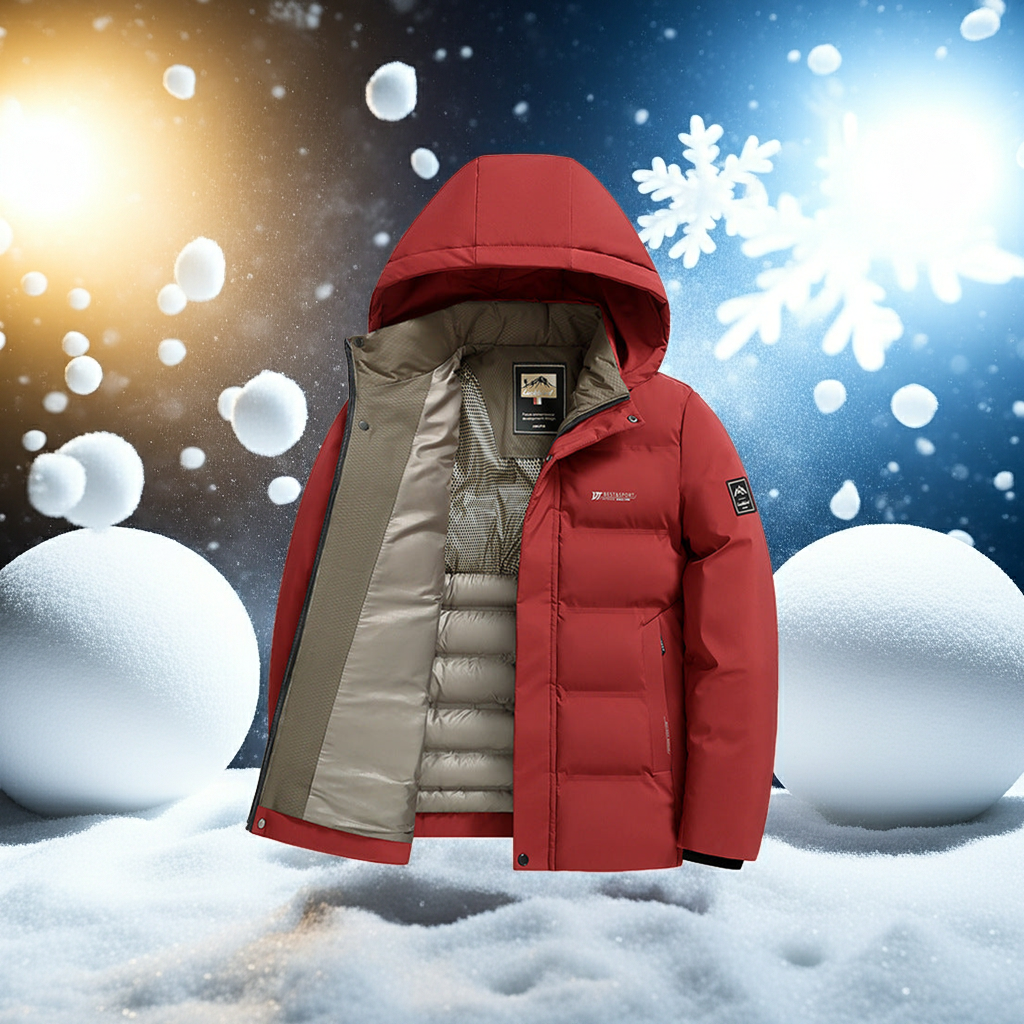 Oversized Cotton Thermal Winter Jacket