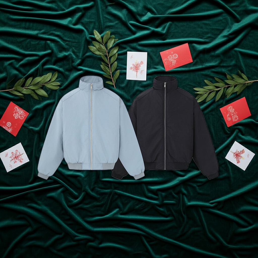 Cotton Stand-up Collar Versatile coat