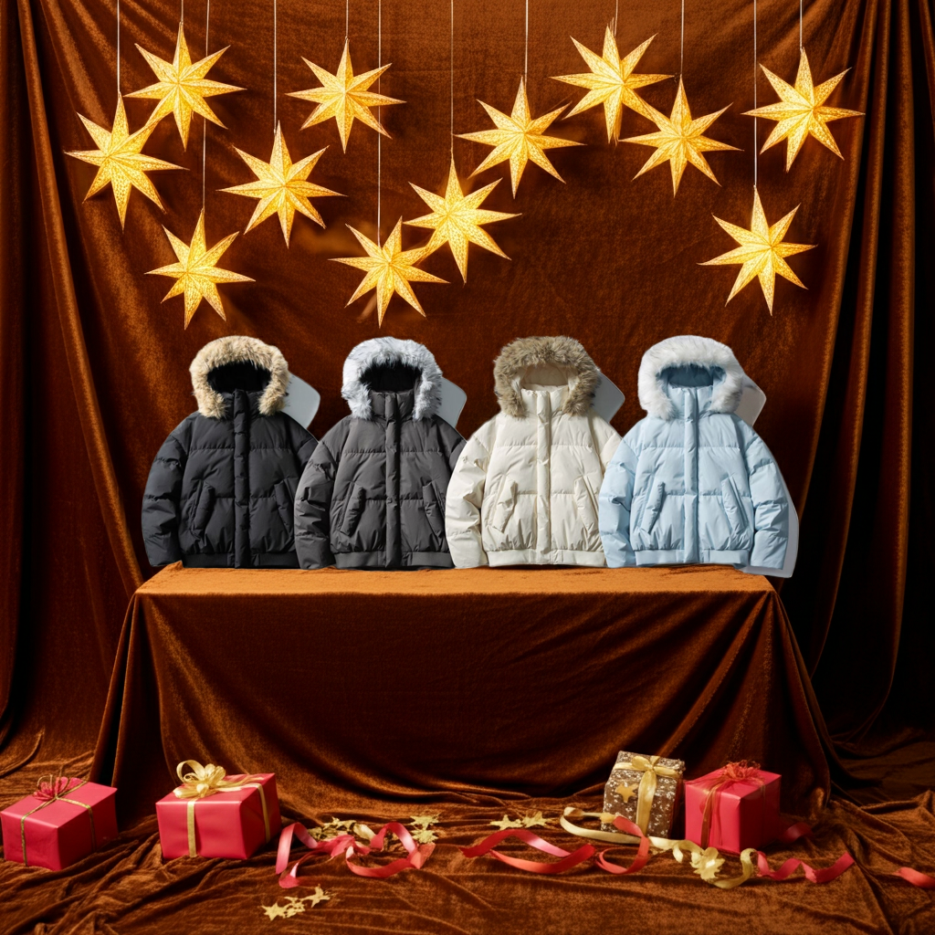 Fur Collar Warm Puffer Coat