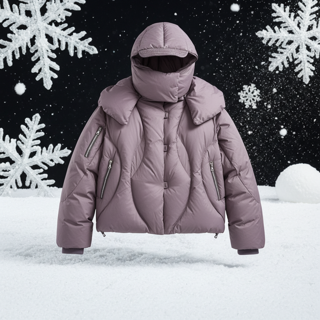 Removable Hood Windproof Warm Winter Coat